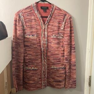 St John Tweed Cardigan offers welcome